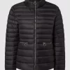 ONLY CARMAKOMA PLUS SIZE Steppjacke Mit Stehkragen Modell ‘Madeline’ – Schwarz 19