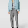 Vila Steppjacke Mit Stehkragen – Bleu Meliert 20