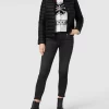 Tommy Hilfiger Daunenjacke In Stepp-Optik Mit Kapuze – Schwarz 19