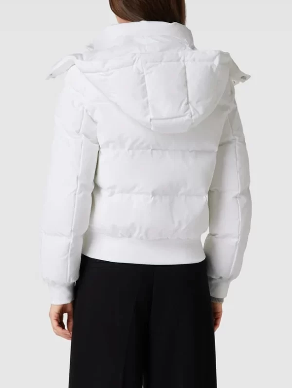 EA7 Emporio Armani Steppjacke Mit Label-Print Modell ‘GIUBOTTO’ – Offwhite 6