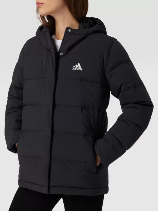 ADIDAS SPORTSWEAR Daunenjacke Mit Steppnähten Modell ‘HELIONIC’ – Schwarz 4