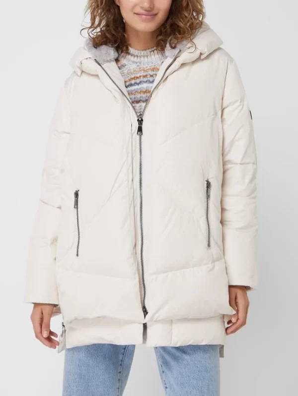 White Label Daunenjacke Mit Kapuze – Sand 5