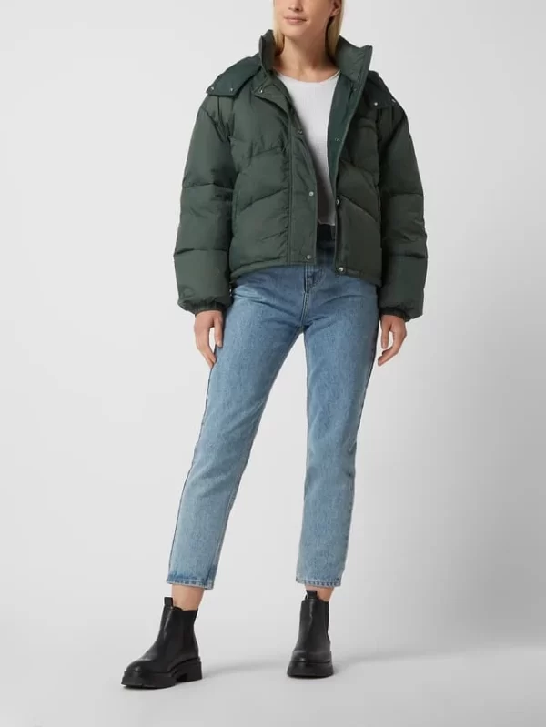 American Vintage Steppjacke Mit Kapuze – Grün 1